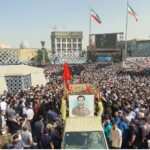 Funeral ceremony for assassinated Iranian Revolutionary Guard colonel takes place in Tehran